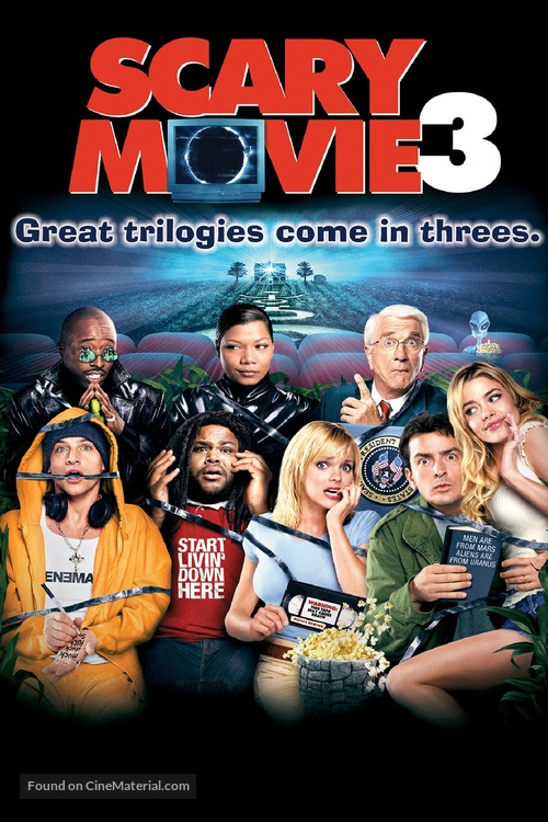 Scary Movie 3 - British Movie Cover