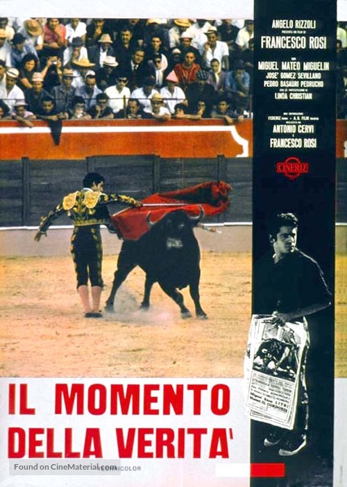 Il momento della verit&agrave; - Italian Movie Poster