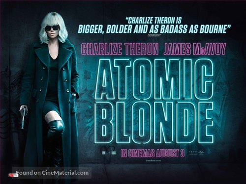Atomic Blonde - Australian Movie Poster