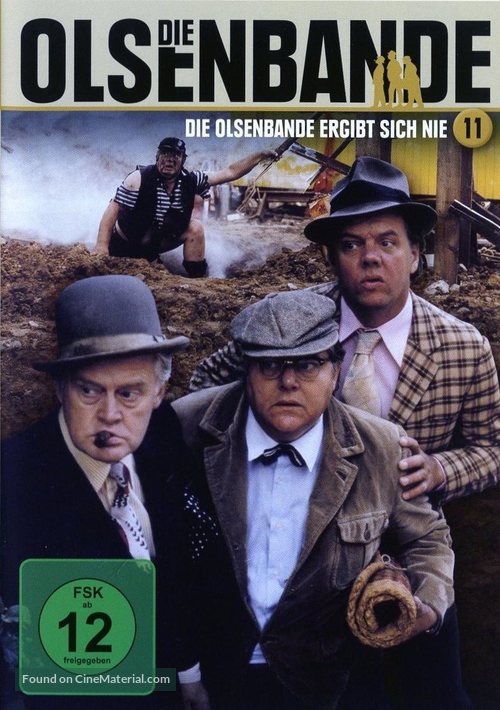 Olsen-banden overgiver sig aldrig - German DVD movie cover