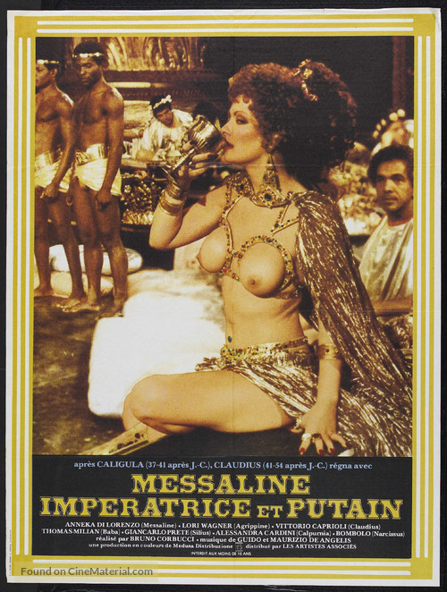 Messalina, Messalina! - French Movie Poster