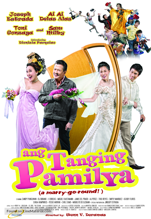 Ang tanging pamilya (A Marry-Go-Round) - Philippine Movie Poster