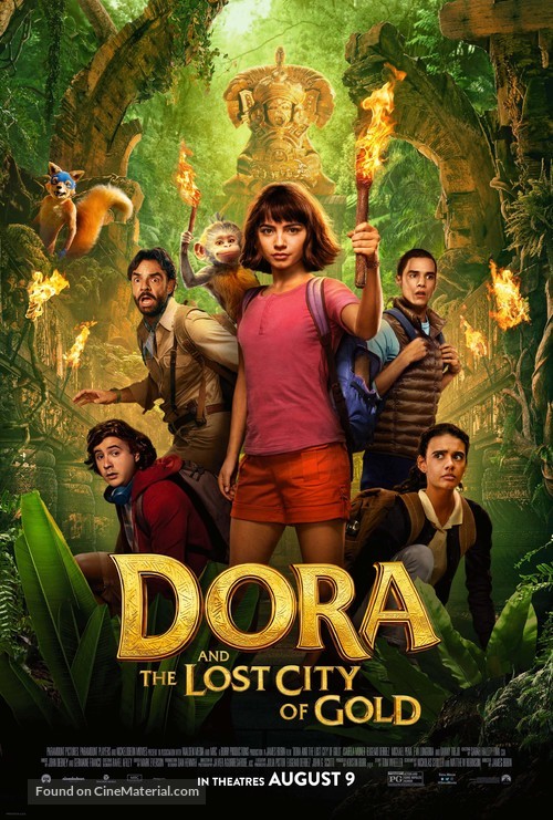 Dora and the Lost City of Gold - Movie Poster