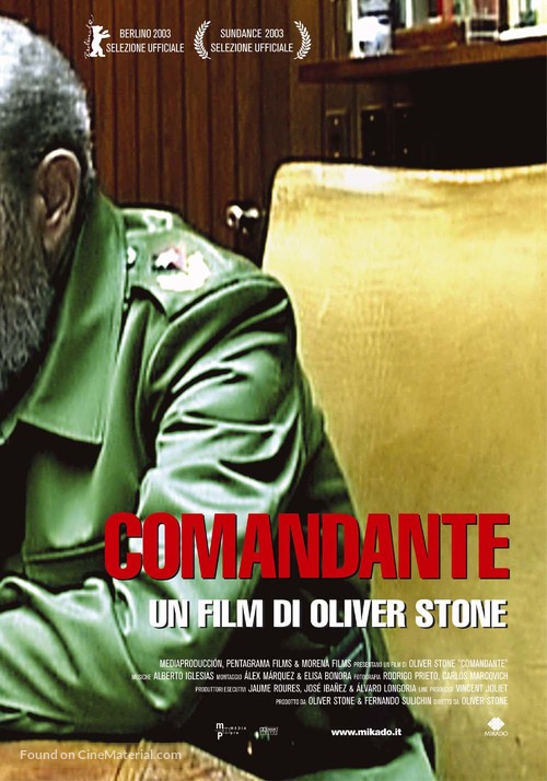 Comandante - Italian poster