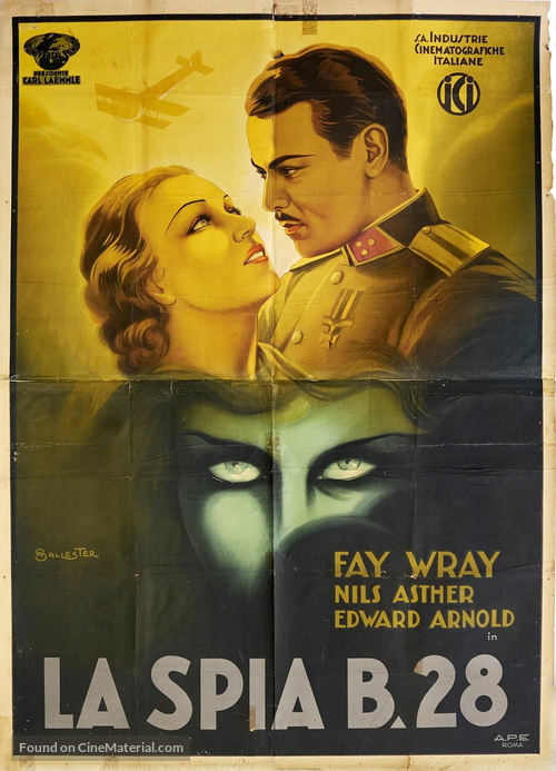 Madame Spy - Italian Movie Poster