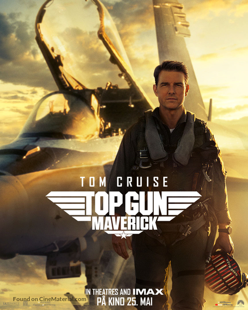 Top Gun: Maverick - Norwegian Movie Poster