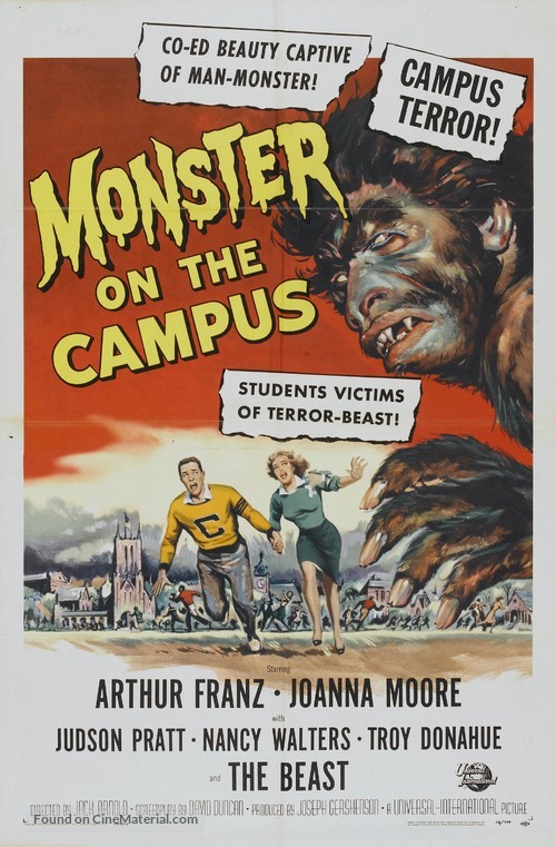 Monster on the Campus - Movie Poster