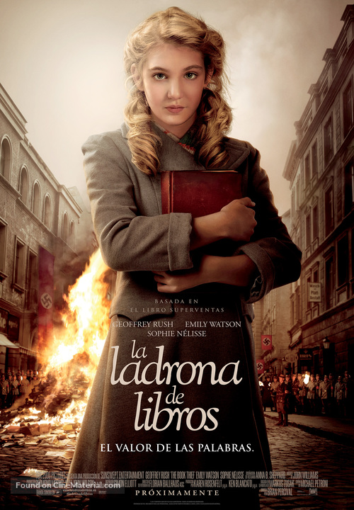 The Book Thief - Spanish Movie Poster