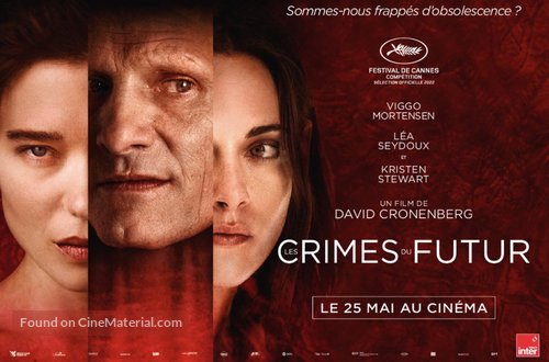 Crimes of the Future - French poster