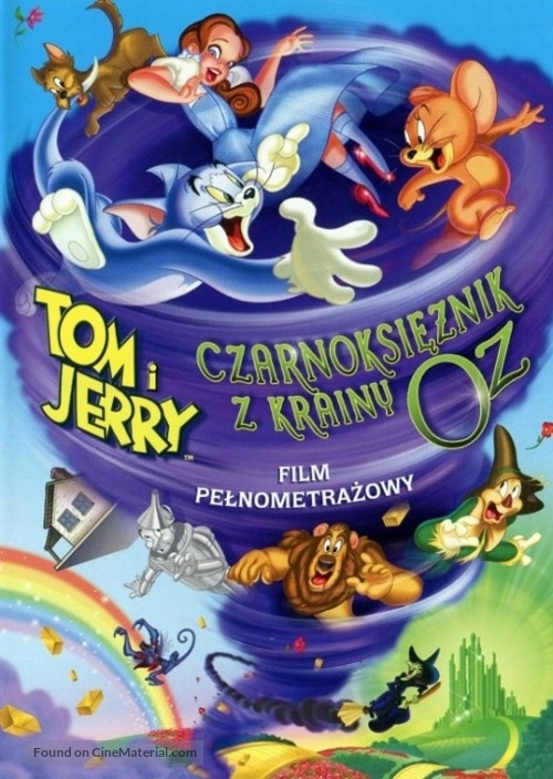 Tom and Jerry &amp; The Wizard of Oz - Polish Movie Cover
