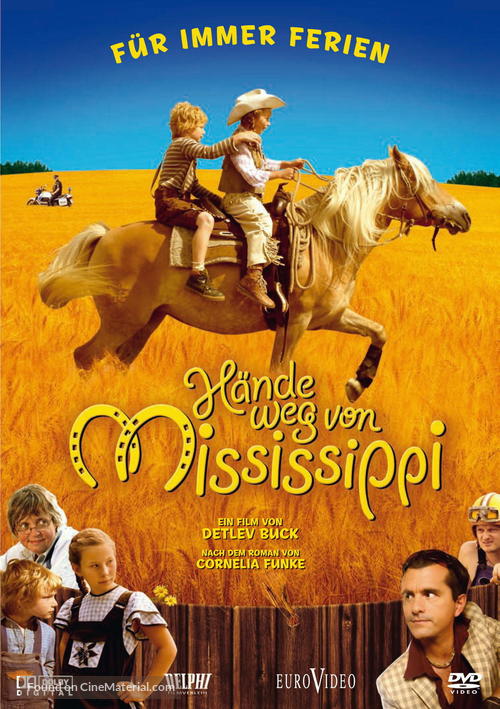 H&auml;nde weg von Mississippi - German DVD movie cover