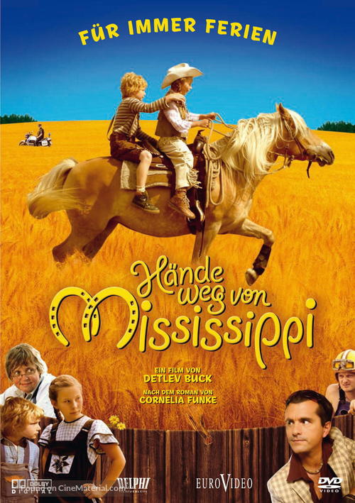 H&auml;nde weg von Mississippi - German DVD movie cover