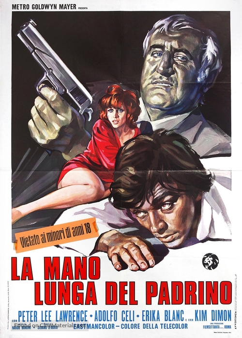La mano lunga del padrino - Italian Movie Poster