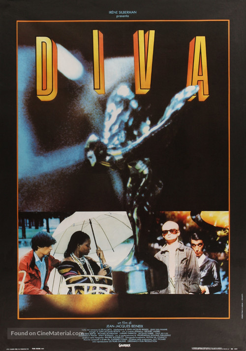 Diva - Italian Movie Poster
