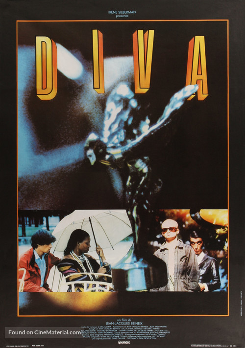 Diva - Italian Movie Poster