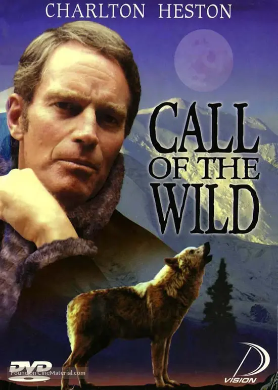 Call Of The Wild 1972 Dvd Movie Cover