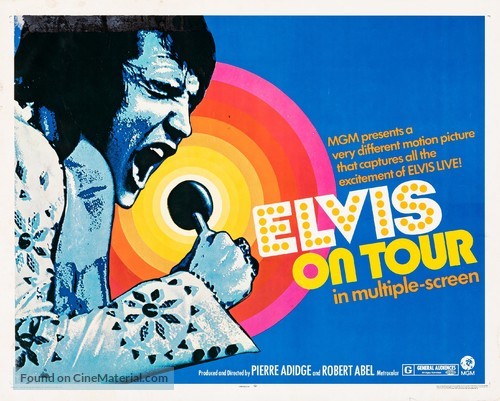 Elvis On Tour - Movie Poster