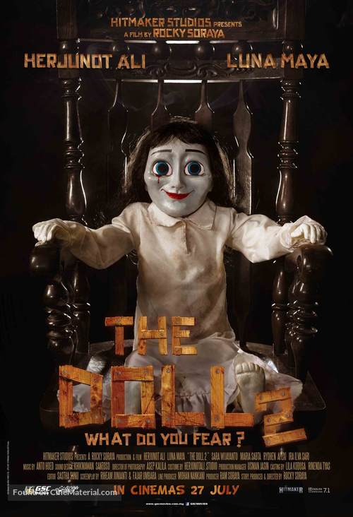 The Doll 2 - Indonesian Movie Poster