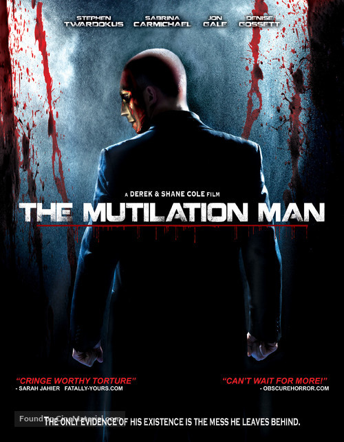 The Mutilation Man - DVD movie cover