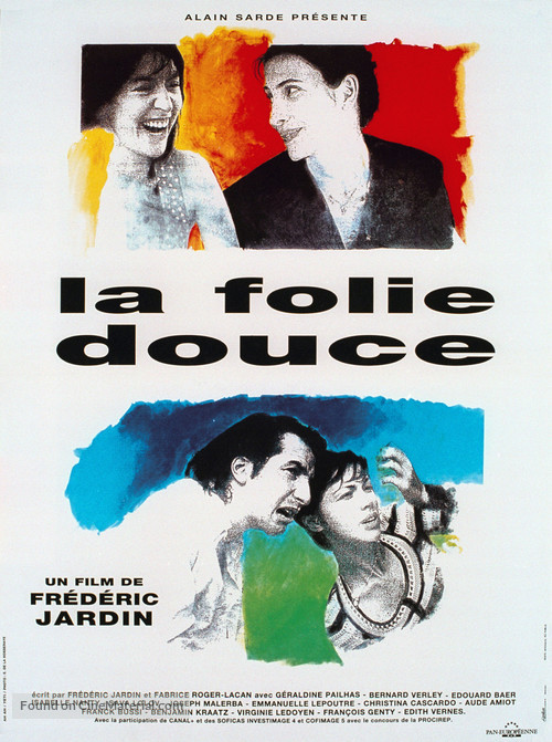 La folie douce - French Movie Poster