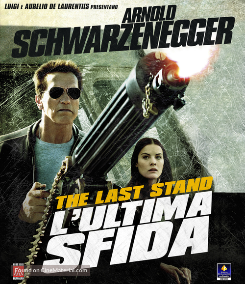 The Last Stand - Italian Blu-Ray movie cover