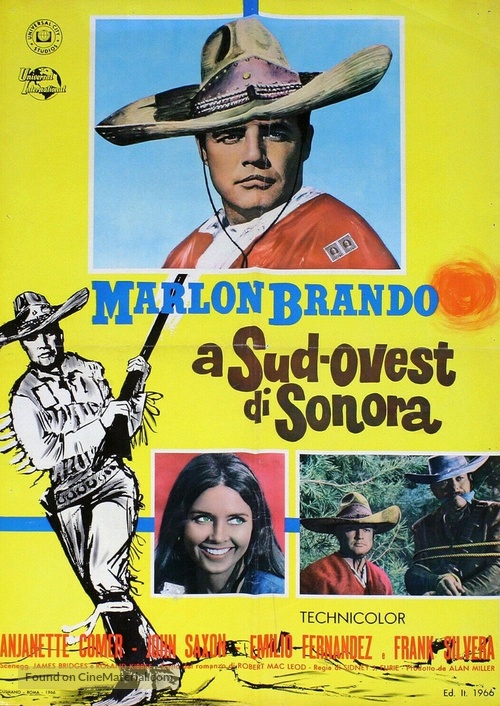 The Appaloosa - Italian Movie Poster