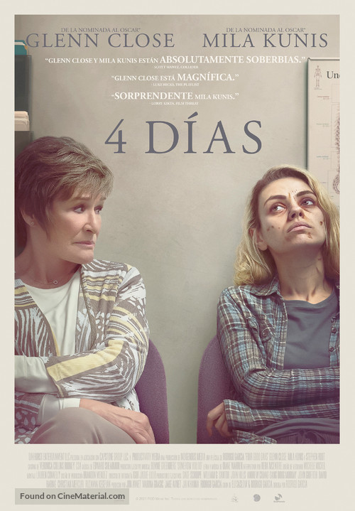 Four Good Days - Spanish Movie Poster