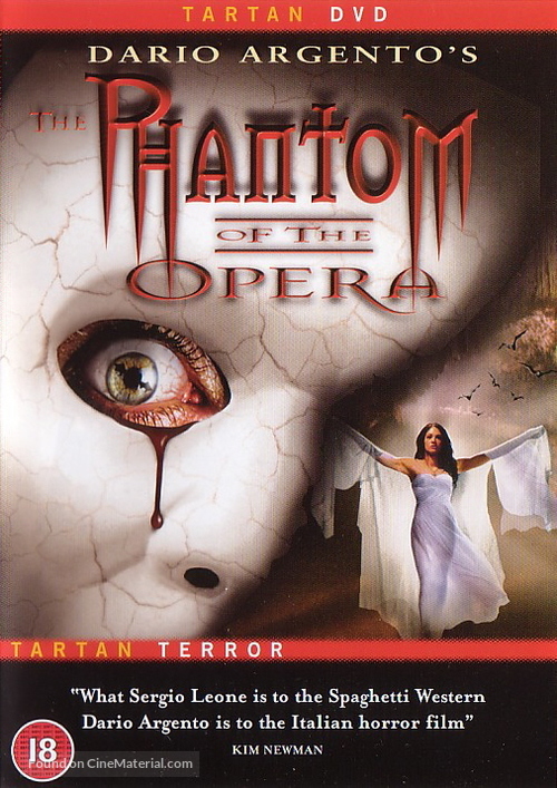 Il fantasma dell&#039;opera - British DVD movie cover