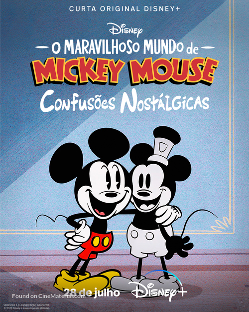 &quot;The Wonderful World of Mickey Mouse&quot; - Brazilian Movie Poster