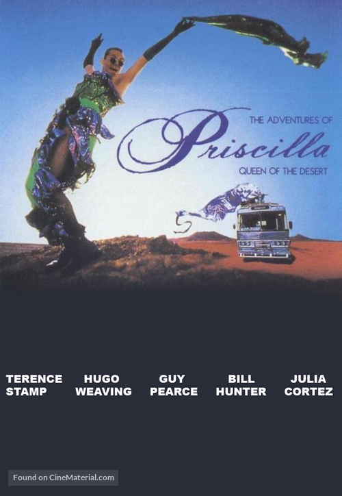 The Adventures of Priscilla, Queen of the Desert - Movie Cover