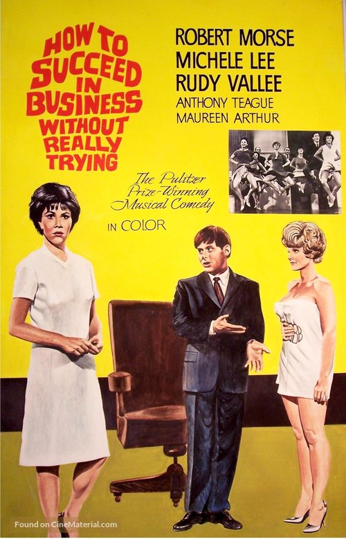 How to Succeed in Business Without Really Trying - Irish Movie Poster