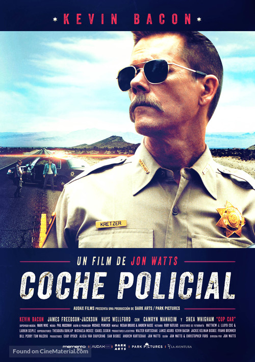 Cop Car - Spanish Movie Poster