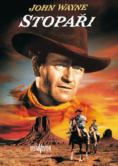 The Searchers - Czech DVD movie cover