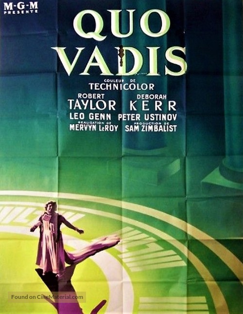 Quo Vadis - French Movie Poster