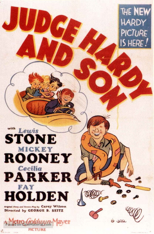 Judge Hardy and Son - Movie Poster