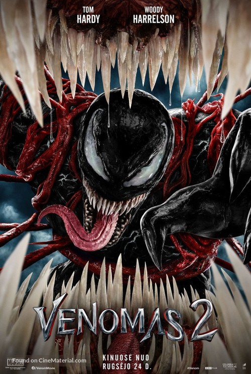 Venom: Let There Be Carnage - Lithuanian Movie Poster