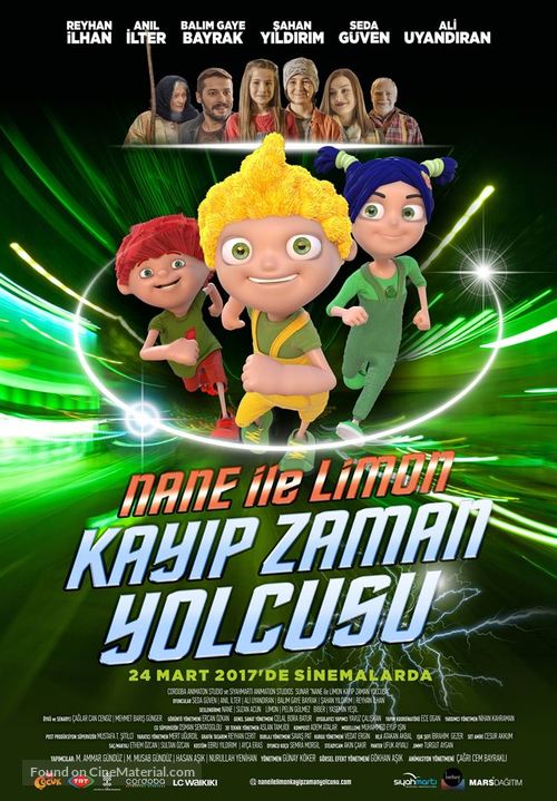 Nane ile Limon: Kayip Zaman Yolcusu - Turkish Movie Poster