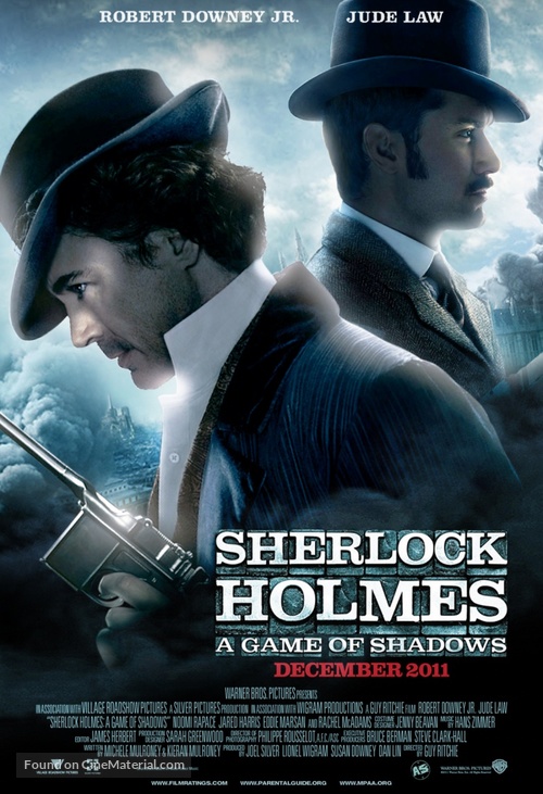 Sherlock Holmes: A Game of Shadows - Movie Poster