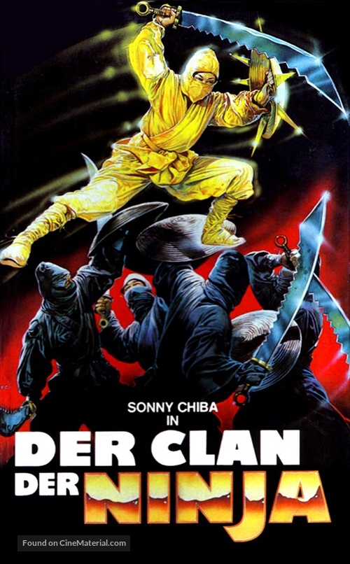 Shu shi shen chuan - German VHS movie cover