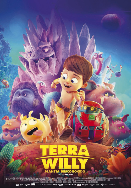 Terra Willy: La plan&egrave;te inconnue - Spanish Movie Poster