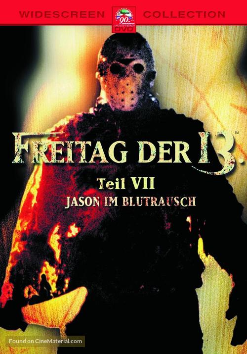 Friday the 13th Part VII: The New Blood - German DVD movie cover