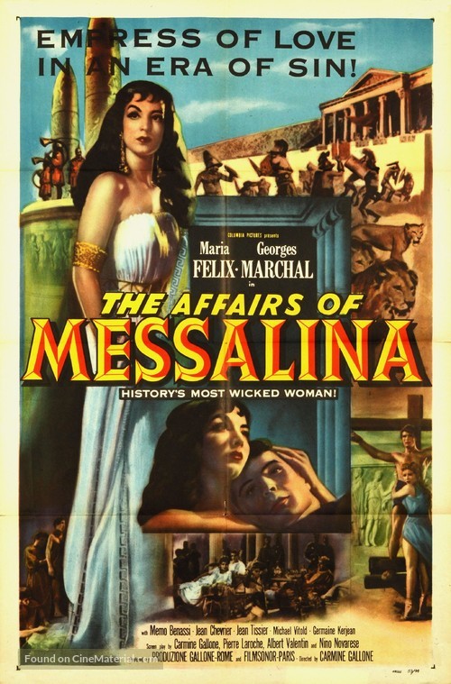 Messalina - Movie Poster