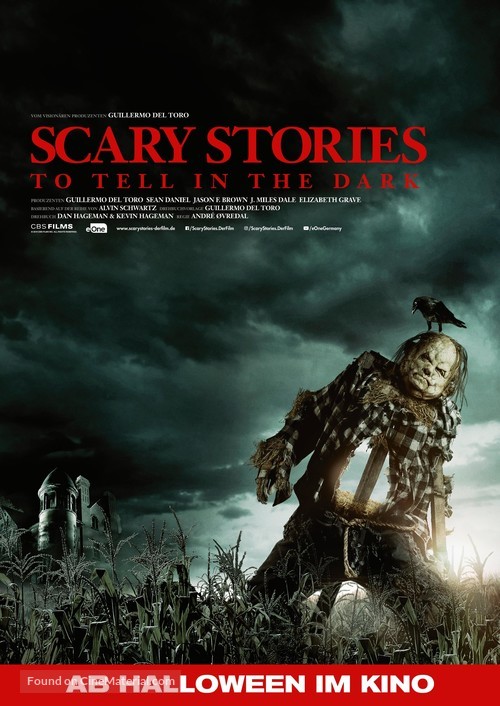 Scary Stories to Tell in the Dark - German Movie Poster