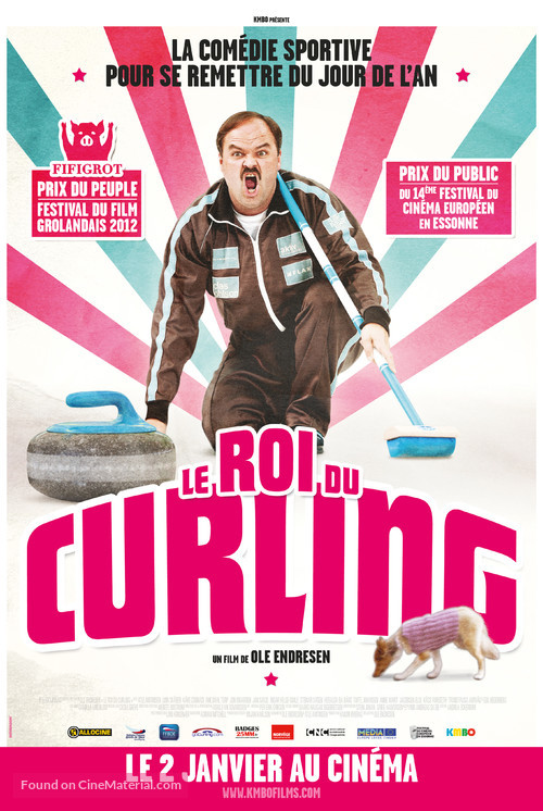 Kong Curling - French Movie Poster