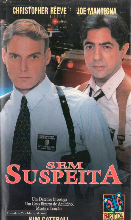 Above Suspicion - Brazilian VHS movie cover