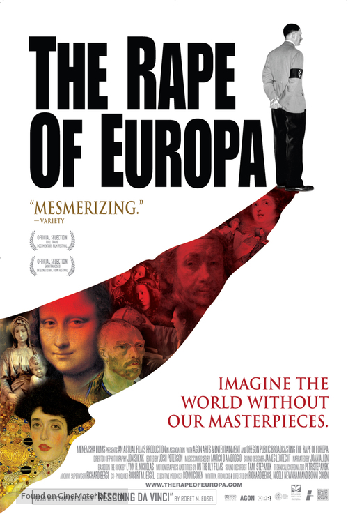 The Rape of Europa - Movie Poster