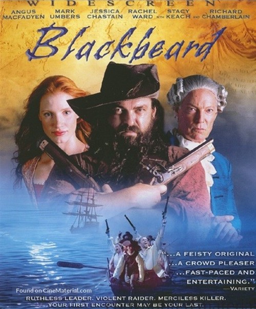 &quot;Blackbeard&quot; - Blu-Ray movie cover