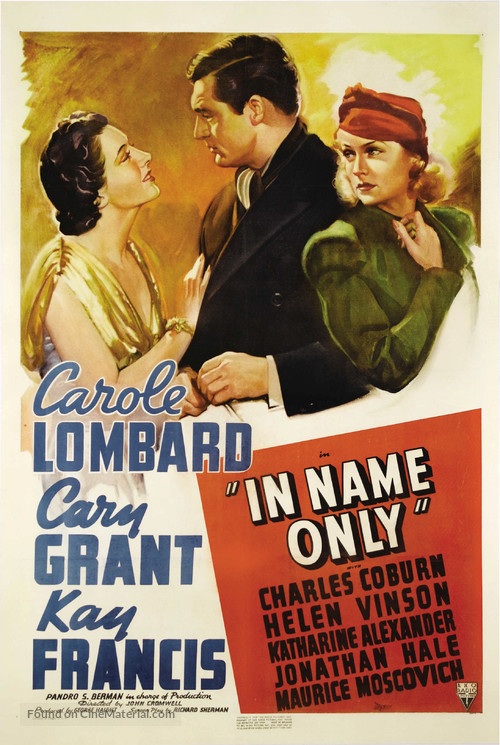 In Name Only - Movie Poster