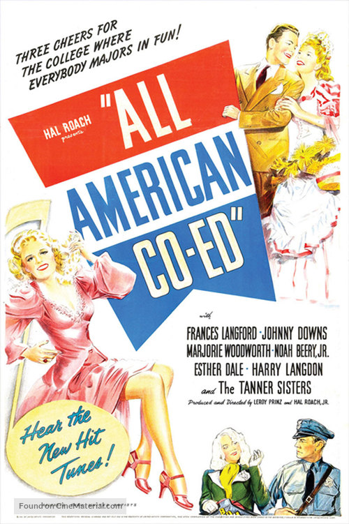 All-American Co-Ed - Movie Poster