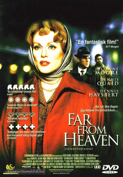 Far From Heaven - Swedish poster